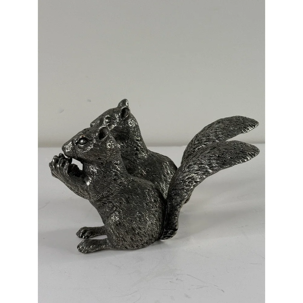Vagabond Woodland Creatures Pewter Squirrel Salt & Pepper Shaker